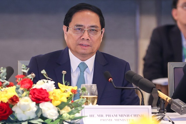 Prime Minister Pham Minh Chinh. Photo courtesy of the government portal.