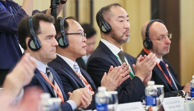 Participants at the Vietnam Business Forum (VBF) in Hanoi on March 19, 2023. Photo courtesy of the government portal.