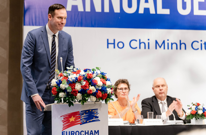 Gabor Fluit, new chairman of EuroCham Vietnam. Photo courtesy of EuroCham. 