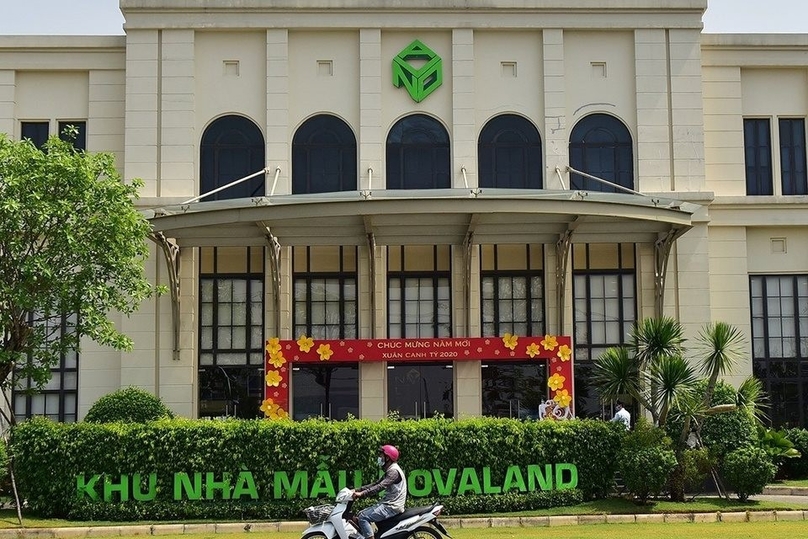 The Novaland sales gallery in Ho Chi Minh City, southern Vietnam. Photo courtesy of Zing magazine.
