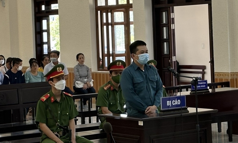 Nguyen Quang Binh was sentenced to 16 years in prison for fraudulently appropriating property. Photo courtesy of Voice of Vietnam.