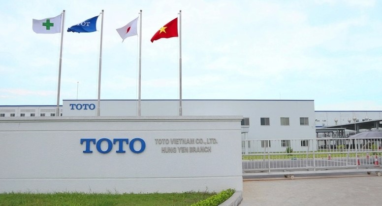TOTO factory in Hung Yen province, northern Vietnam. Photo courtesy of the firm.