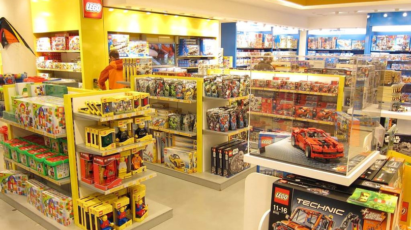 A Lego store in Ho Chi Minh City. Photo courtesy of inhat.vn website.