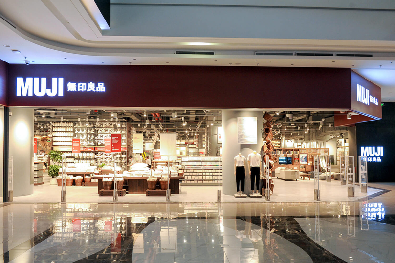 A Muji store at Vincom Center Metropolis in Hanoi. Photo courtesy of the company.