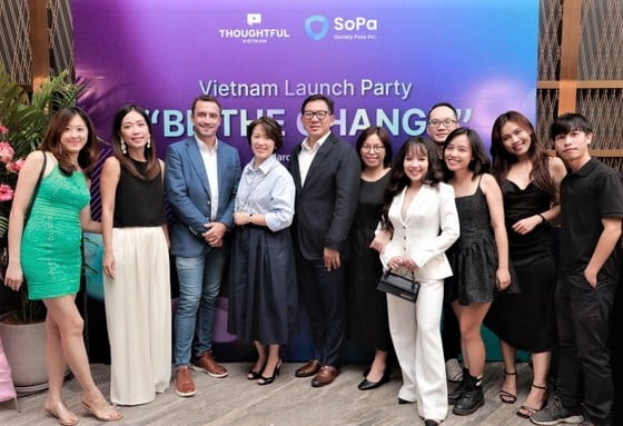 SoPa and Thoughtful Media introduce the latter’s presence in the Vietnamese market in Ho Chi Minh City on March 30, 2023. Photo courtesy of Thoughtful Media. 