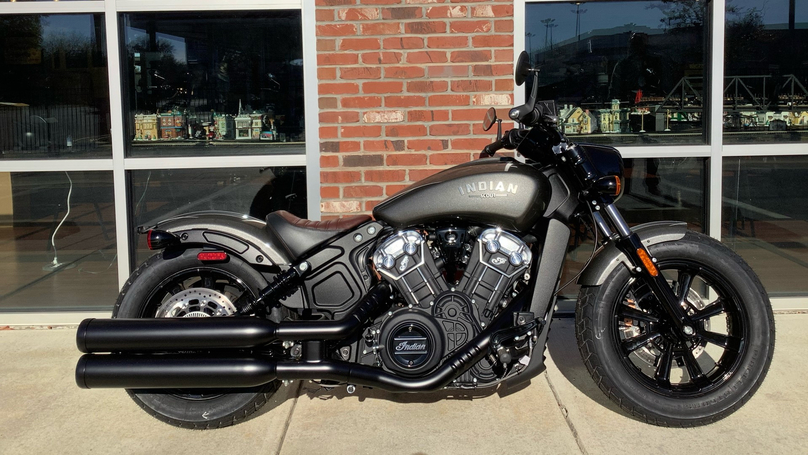 A high-performance motorcycle branded Indian. Photo courtesy of Polaris Inc.