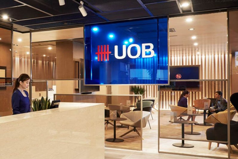 An UOB office. Photo courtesy of the bank.