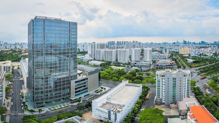 Phu My Hung urban area, located along Nguyen Van Linh boulevard, District 7, Ho Chi Minh City. Photo courtesy of the company.