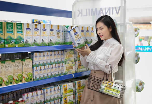  Vinamilk expects flat profit in 2023. Photo courtesy of VNM.