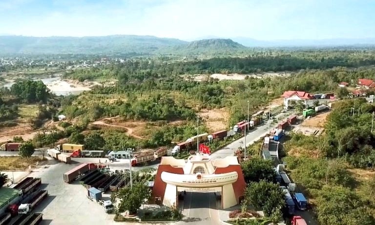 The Lao Bao Special Economic-Commercial Zone in Quang Tri province, central Vietnam. Photo courtesy of Law newspaper.