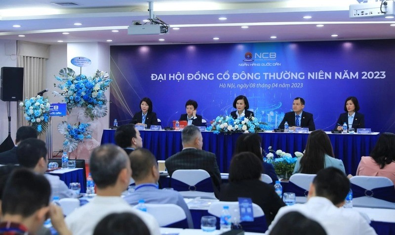 National Citizen Bank's annual general meeting of shareholders on April 8, 2023. Photo courtesy of the bank.