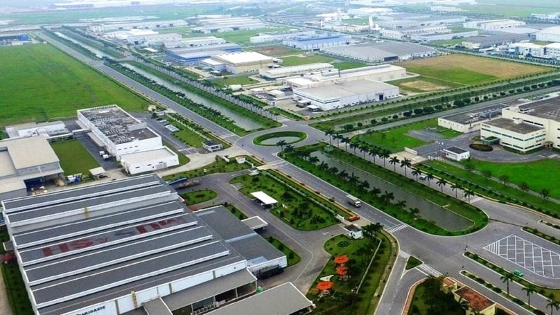 Thang Long Industrial Park in Dong Anh district, Hanoi. Photo courtesy of the park.