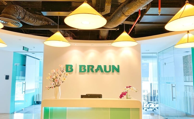 B.Braun, a leading German pharma firm, is one of the most prominent European companies in Vietnam. Photo courtesy of B.Braun.