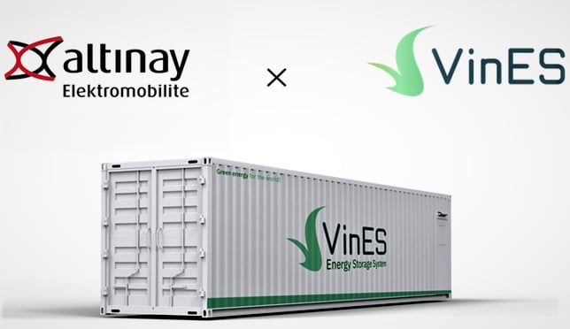 VinES and Altınay Elektromobilite have joined forces on energy storage solutions. Photo courtesy of VinES.