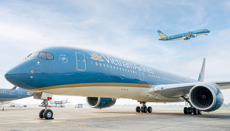 A Vietnam Airlines plane. Photo courtesy of the carrier.