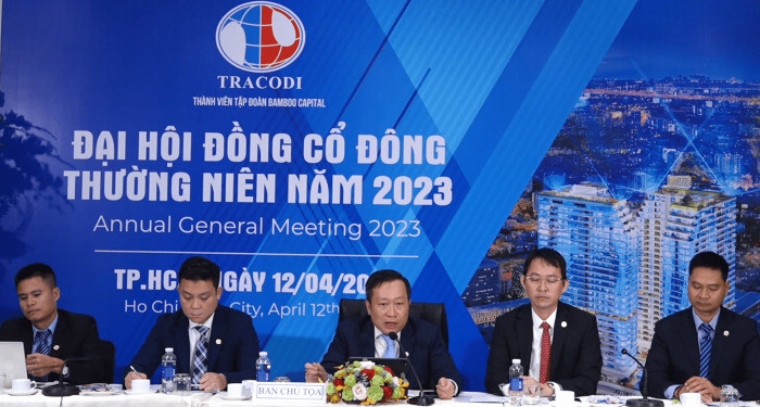 Tracodi's 2023 annual general meeting of shareholders in Ho Chi Minh City on April 12, 2023. Photo courtesy of the company.