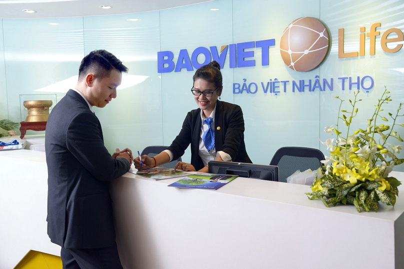 A transaction office of Baoviet Life. Photo courtesy of the company.