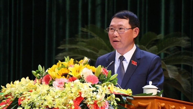Bac Giang People Committee's chairman Le Anh Duong. Photo courtesy of Voice of Vietnam newspaper.