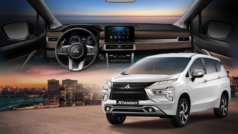  Mitsubishi Xpander was the best-selling model in Vietnam from January-March 2023. Photo courtesy of Mitsubishi.