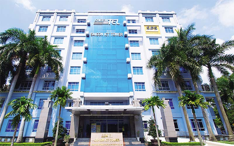 Saigontel's headquarters in District 12, HCMC. Photo courtesy of the company.