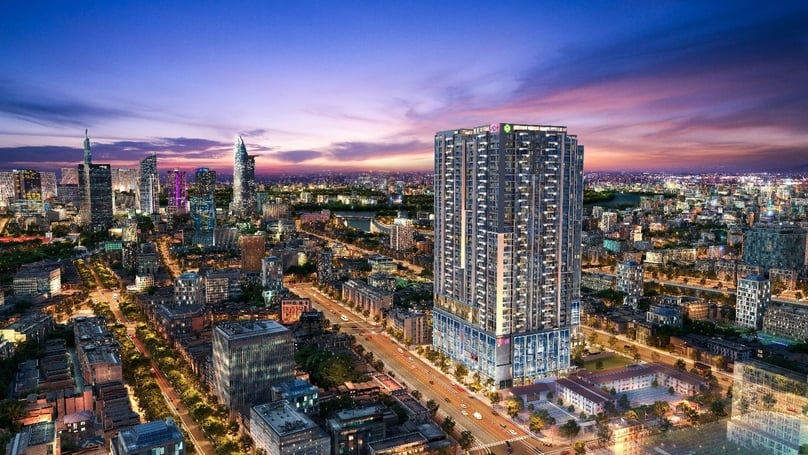 An artist's impression of The Grand Manhattan complex in Ho Chi Minh City. Photo courtesy of Novaland.