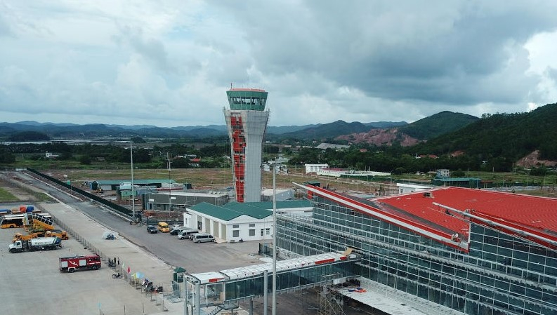 Van Don airport in Quang Ninh province, northern Vietnam. Photo courtesy of Zing magazine.