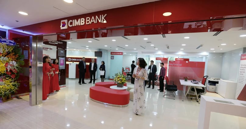 An office of CIMB Bank in Vietnam. Photo courtesy of the bank.