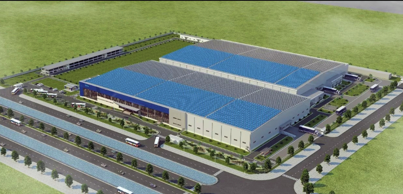 An artist’s impression of the Vietnam plant that Autoliv will build in Quang Ninh province, northern Vietnam. Photo courtesy of the firm.