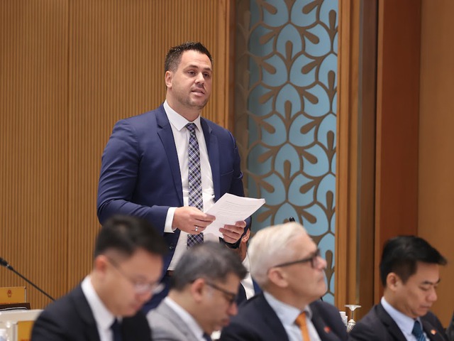 Bosch Group Vietnam CEO Dominik Meichle. Photo courtesy of the government portal.