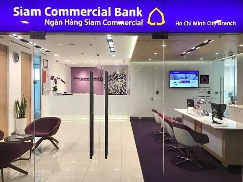 Siam Commercial Bank's Ho Chi Minh City Branch. Photo courtesy of VTC News.