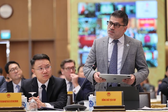 Nitin Kapoor, co-chairman of the Vietnam Business Forum. Photo courtesy of the government portal.