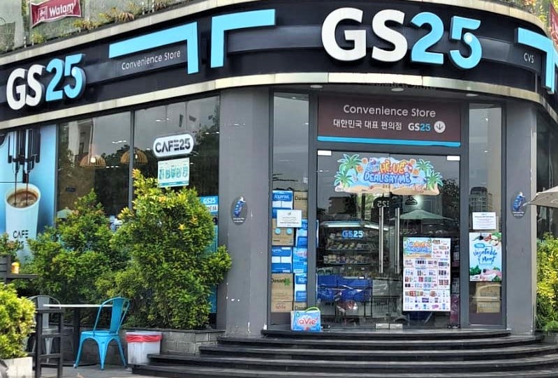 A GS25 store in Thu Duc city on HCMC’s outskirts. Photo courtesy of Mekoong.com