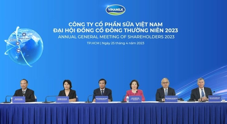 Vinamilk's annual meeting of shareholders on April 25, 2023. Photo courtesy of the company.