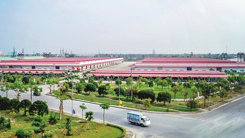 A corner of Dien Nam-Dien Ngoc Industrial Park in Quang Nam province, central Vietnam. Photo courtesy of Quang Nam newspaper.