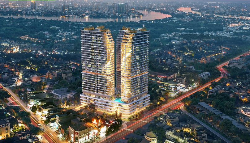 BCG's King Crown Infinity property project in HCMC, southern Vietnam. Photo courtesy of BCG.
