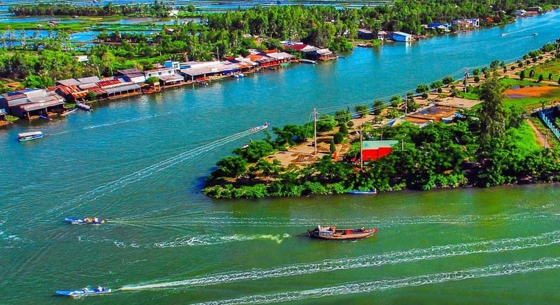 A corner of the southernmost province of Ca Mau, southern Vietnam. Photo courtesy of camautourism.vn.