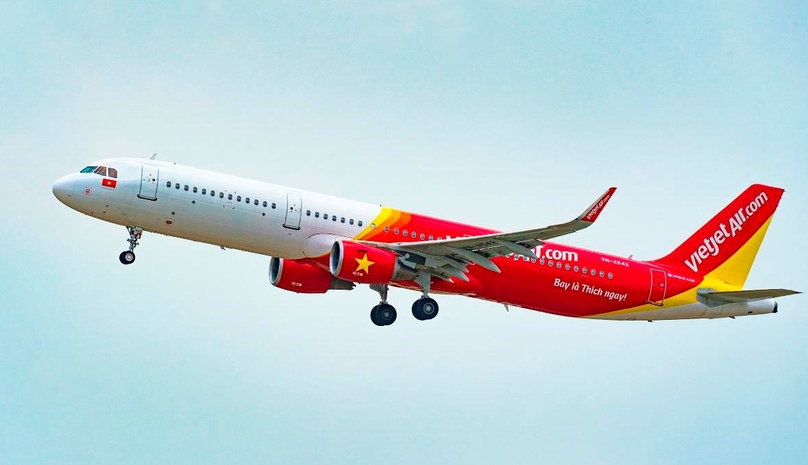 A Vietjet plane. Photo courtesy of the carrier.