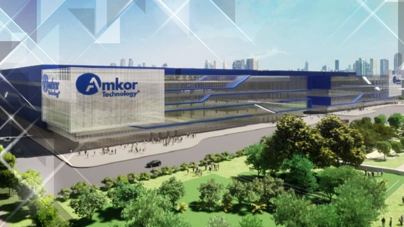 An artist's impression of the Amkor Technology factory in Bac Ninh province, northern Vietnam. Photo courtesy of Amkor Technology.
