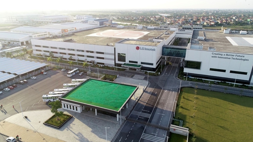 LG Innotek factory in Hai Phong city, northern Vietnam. Photo courtesy of the firm.