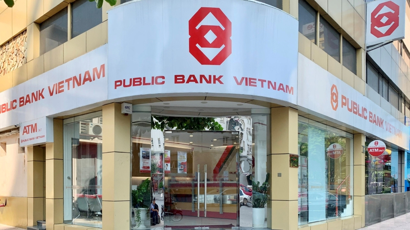 A transaction office of Public Bank Vietnam in Hanoi. Photo courtesy of the bank.