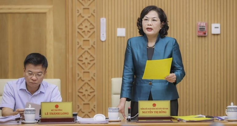 State Bank of Vietnam Governor Nguyen Thi Hong. Photo courtesy of the central bank.