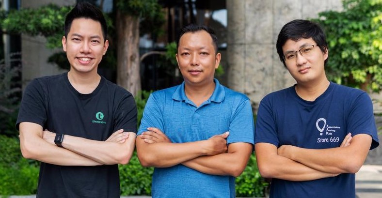 BuyMed founders (from left) Vuong Dinh Vu, Peter Nguuyen, and Hoang Nguyen. Photo courtesy of BuyMed.