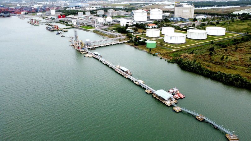 The LNG Thi Vai terminal in Ba Ria-Vung Tau province, southern Vietnam. Photo courtesy of PV Gas.