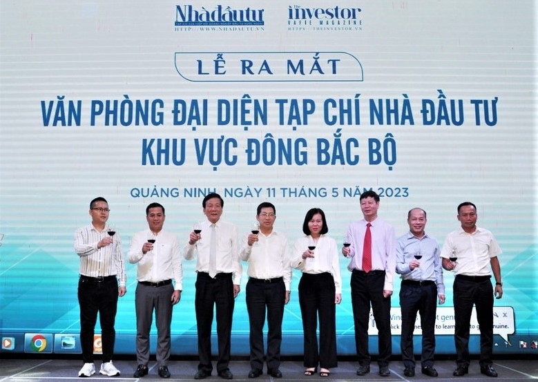The Investor's newest representative office is launched in Ha Long, Quang Ninh province, northern Vietnam on May 11, 2023. Photo by The Investor/Vo Quynh.