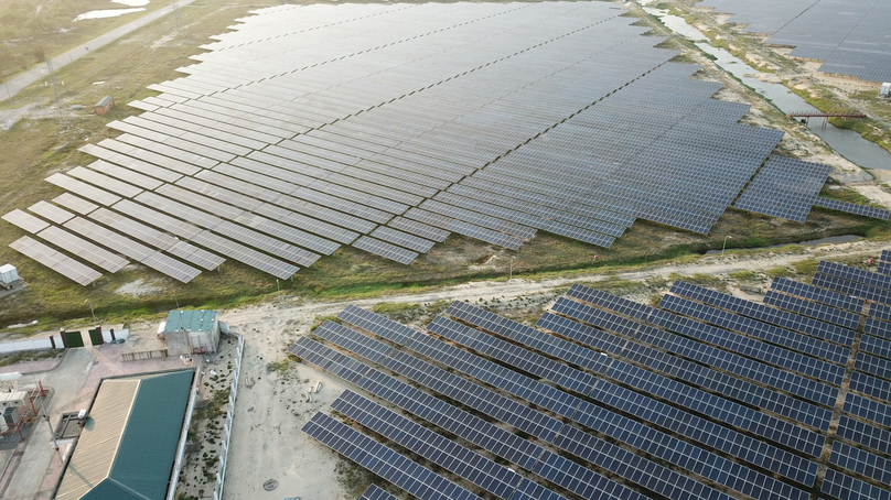 Banpu's Ha Tinh solar farm in Ha Tinh province, central Vietnam. Photo courtesy of Banpu.