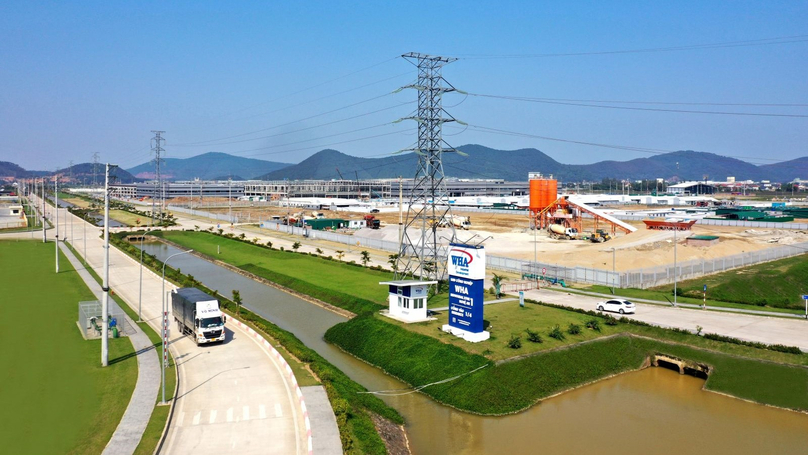 The entrance to WHA Industrial Zone 1 in Nghe An province, central Vietnam. Photo courtesy of the facility.