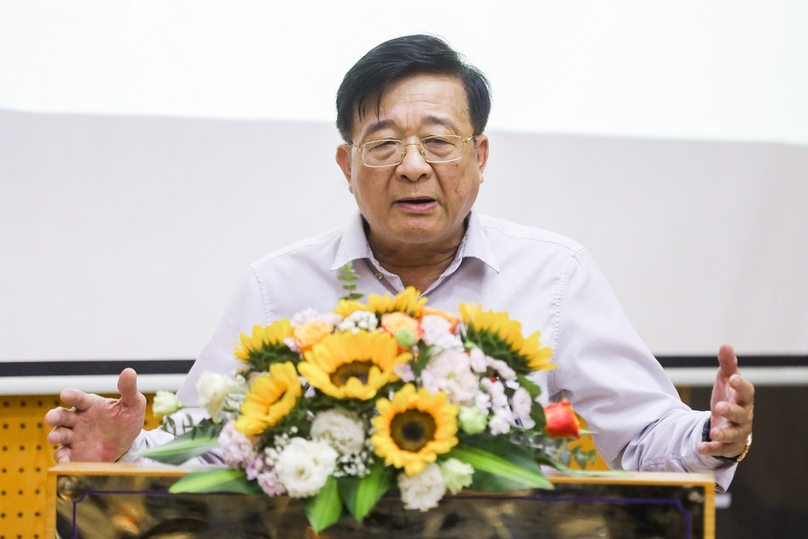 Nguyen Quoc Hung, general secretary of Vietnam Banks’ Association. Photo by The Investor/Trong Hieu.