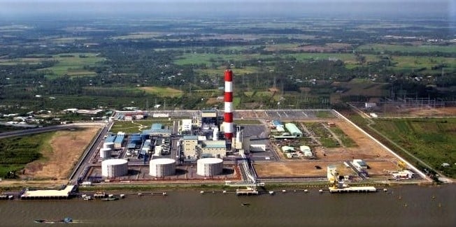 A corner of O Mon Power Complex in Can Tho city, southern Vietnam. Photo courtesy of Can Tho newspaper.