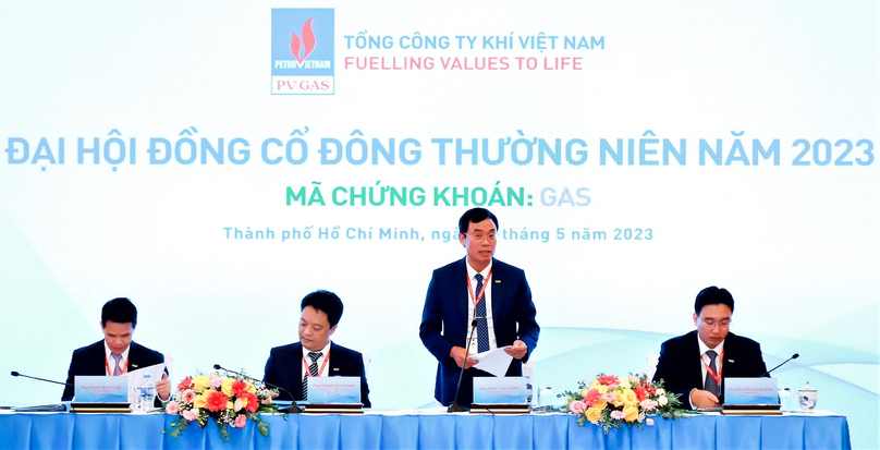 PV Gas's 2023 AGM takes place on May 25, 2023 in Ho Chi Minh City, southern Vietnam. Photo courtesy of the company.