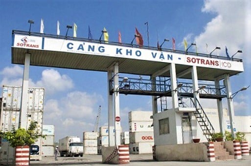 A Sotrans inland container depot in Ho Chi Minh City, southern Vietnam. Photo courtesy of the firm.